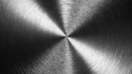 Silver metal texture background design featuring curved lines, high-quality, and realistic details showcasing refined craftsmanship