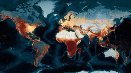  Map pinpointing areas most affected by global crisis (2)