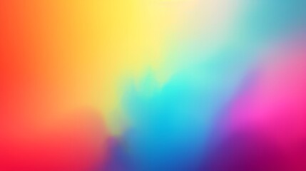 Vibrant abstract colorful gradient background. Soft blurred mesh texture with modern colors. Digital art wallpaper for design