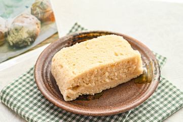 蒸しパン風豆腐米粉パン