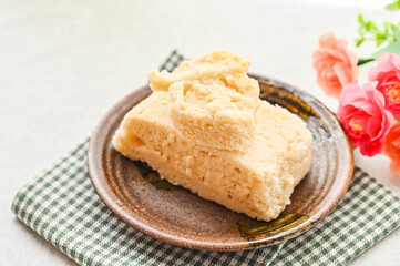 蒸しパン風豆腐米粉パン