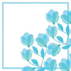 Print for kerchief, bandana, scarf, handkerchief, shawl, neck scarf. Squared pattern with ornament for fabric, textile, silk products. Paisley vector with abstract flowers. Floral folk tracery.