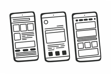 Flat Vector Dashboard UI with Charts, Cards, and Side Navigation &mdash; Minimal Professional SaaS Interface