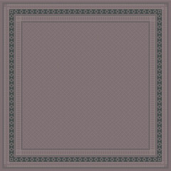 Elegant Red Floral Scarf with a Decorative BorderElegant Red Floral Scarf with a Decorative Border Elegant Square Scarf with Intricate Geometric Motif
