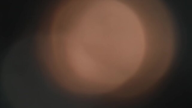 Abstract Desaturated Brown Bokeh, Soft Faded Light Blur Background, 4K Organic Loop Animation