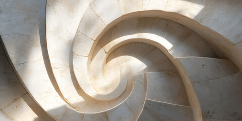 Fototapeta premium Abstract White Fabric Waves with Soft Light Background