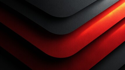 Black and red gradient geometric background