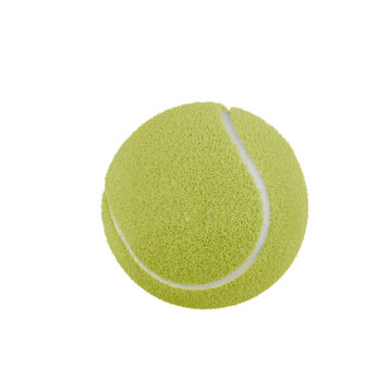 3d render of tennis ball