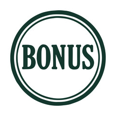 bonus icon logo seal vector on white background
Vector stamp icon