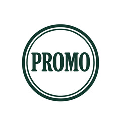 promo icon logo seal vector on white background
Vector stamp icon
