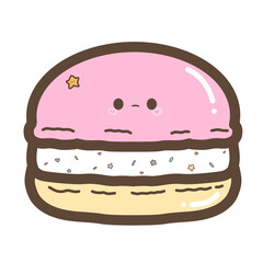 Miss cutie macaron