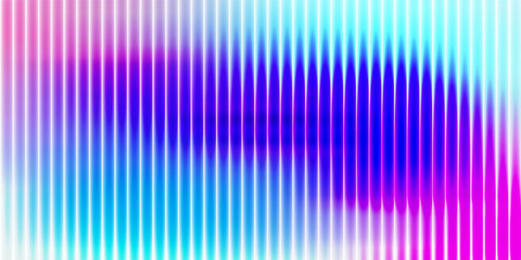 Concept of ripple gradient background. Vector illustration with ripple glass texture effect. Futuristic vibrant ribbed banner. Modern colourful gradient background with glass displacement effect.