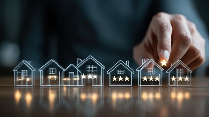 Comparing real estate investment options online based on ratings and reviews, choosing best properties for purchase, financial analysis for smart investment in the housing market