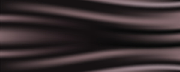 Smooth elegant black satin texture abstract background. Luxurious background design,vector Eps10