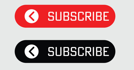 subscribe button icon vector eps10.