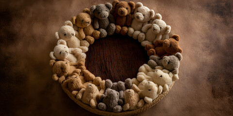 Whimsical maternity portrait on ethereal fabric background lifestyle minimalist