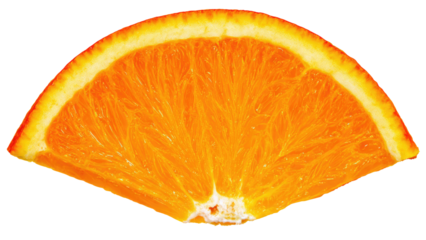 Orange Slice Isolated