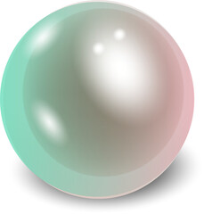 Illustration of a pearl orb