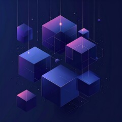 abstract blue background