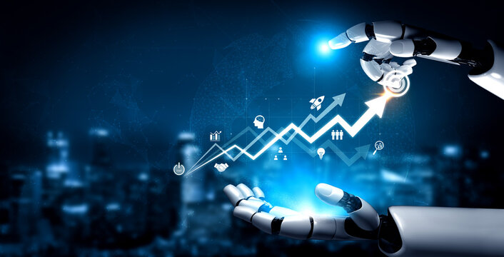 AI drives business growth by analyzing trends, forecasting outcomes, identifying goals, and guiding decisions to achieve optimal strategic success. Vouch