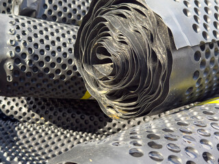 Durable drainage membranes for construction projects