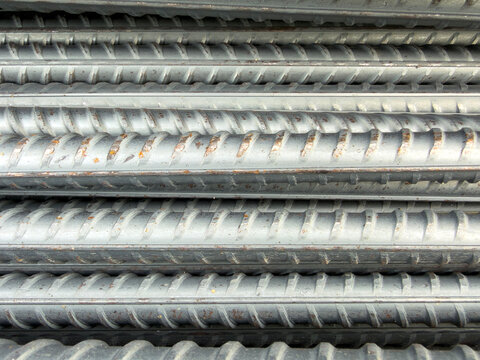 Iron rebar for construction and reinforcement projects