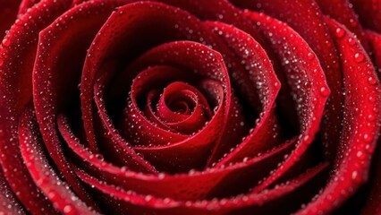 red rose petals