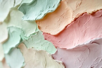 Naklejka premium Pastel Textured Surface Close Up