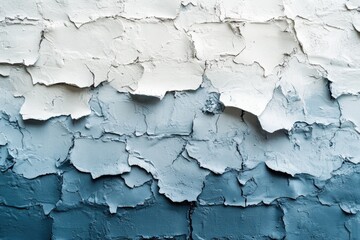 Obraz premium Textured Wall with Blue and White Gradient