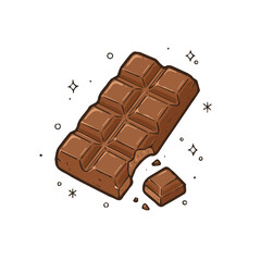 Chocolate vector design and illustration