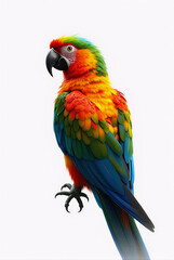 Obraz premium blue and yellow macaw ara ararauna parrot