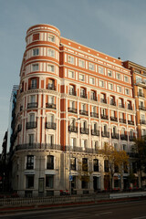 Fototapeta premium Edificio y texturas Madrileñas
