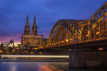Obraz premium In the historic centre of Cologne