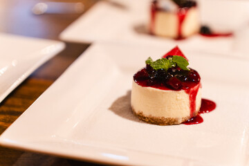 宇田川カフェ Suiteの宇田川チーズケーキ