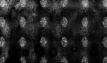 白と黒と灰の色のペイントでざらざら、でこぼこと凹凸のある質感の表面で石や岩の壁をイメージしたデザインしたイラストのアートや抽象的なテクスチャ、壁紙、背景の素材