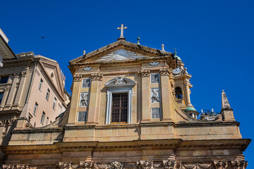 Church of Jesus (Chiesa del Gesu) or Church of Saints Ambrose and Andrew was re-built between 1552...