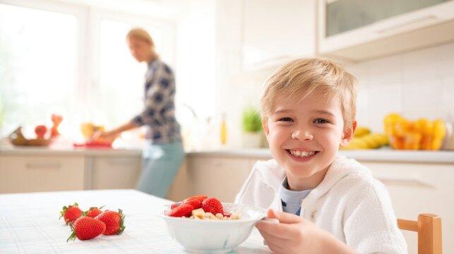 La alimentaci&oacute;n saludable, en la ni&ntilde;ez, frutas y verduras, como complementos para los m&aacute;s peque&ntilde;os