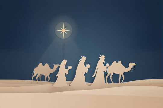 Three Kings Minimalist BACKGROUND