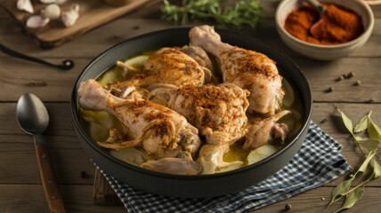 The national dish of Botswana. Setswana Menoto is a traditional delicacy in Botswana, which consists of chicken legs cooked in a special way.