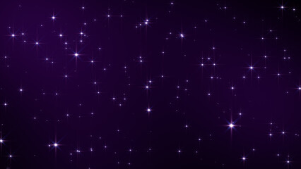 Obraz premium shiny stars glittering and glowing night sky , abstract new year and christmas celebration vertical social media background