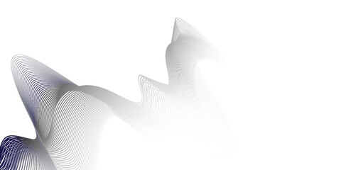 Dark blue wavy lines on a white background, a calm and dynamic abstract artwork featuring flowing energy and geometric precision for design and technology projects.