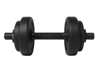 Black Dumbbell Fitness Equipment for Home Gym Workout