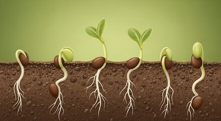 Seed Germination Stages - A Visual Guide to Plant Growth.
