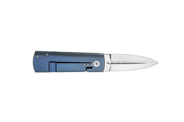 Modern Open Folding Pocket Knife Blade