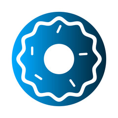 Donut icon design template