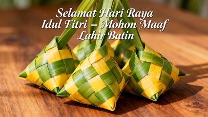 Peaceful Eid al-Fitr Mubarak Illustration Design