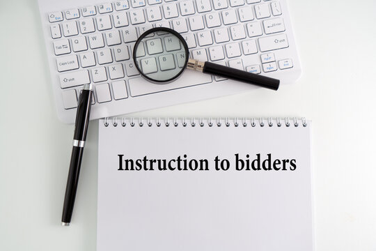 Instruction to Bidders (ITB) Illustration for Tender Bid Submission