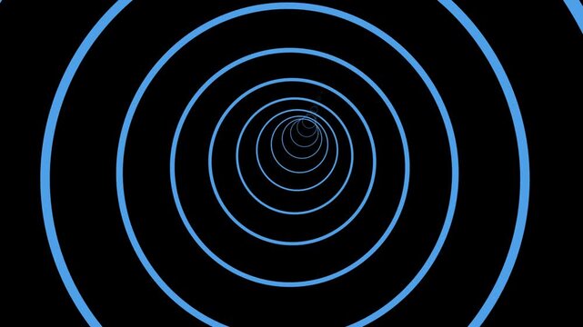 abstract tunnel animation background