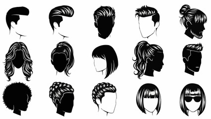 Collection of Diverse Hairstyles for Men and Women.