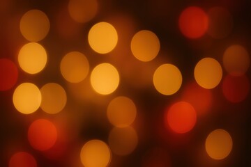 Fototapeta premium Abstract soft glow with warm light bokeh background for design